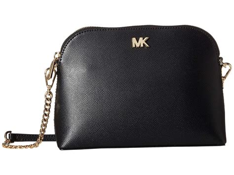 michael kors signature mott large zip dome crossbody bag|Mott Pebbled Leather Dome Crossbody Bag .